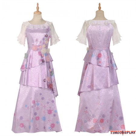 Disney Encanto Isabella Cosplay Costume Dress