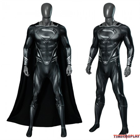 Justice League Superman Black Jumpsuit