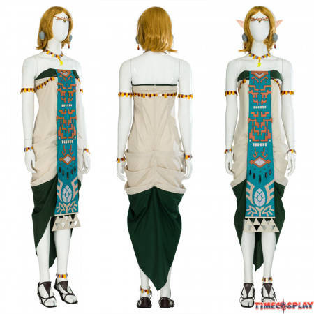 The Legend of Zelda Tears of the Kingdom Princess Zelda Cosplay Costume