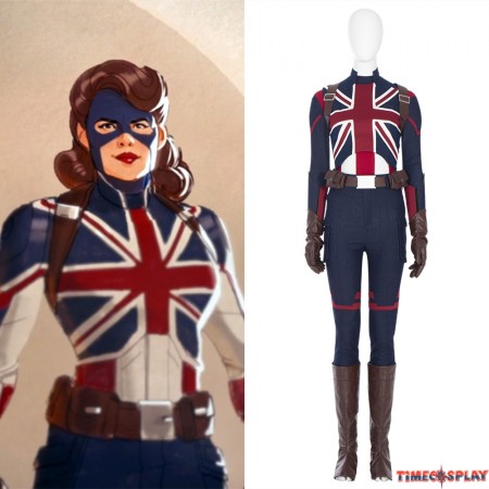 What If Peggy Carter Cosplay Costume Outfit