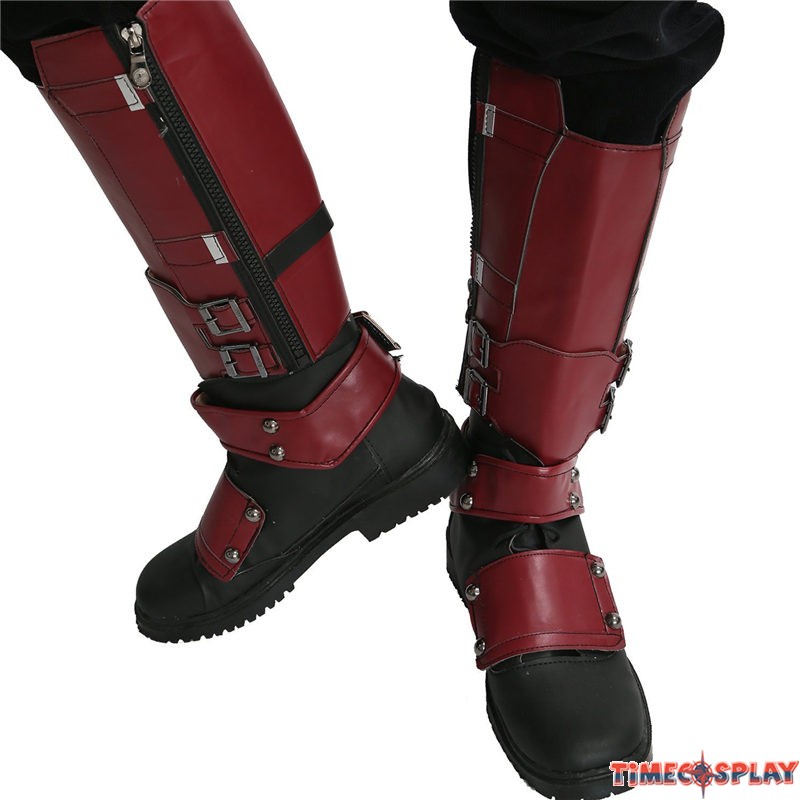 X-men Deadpool Wade Men Cosplay Shoes Boots 