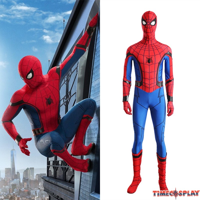 defeat Kilauea Mountain As Spider Man Homecoming Spiderman Costume Deluxe Cosplay