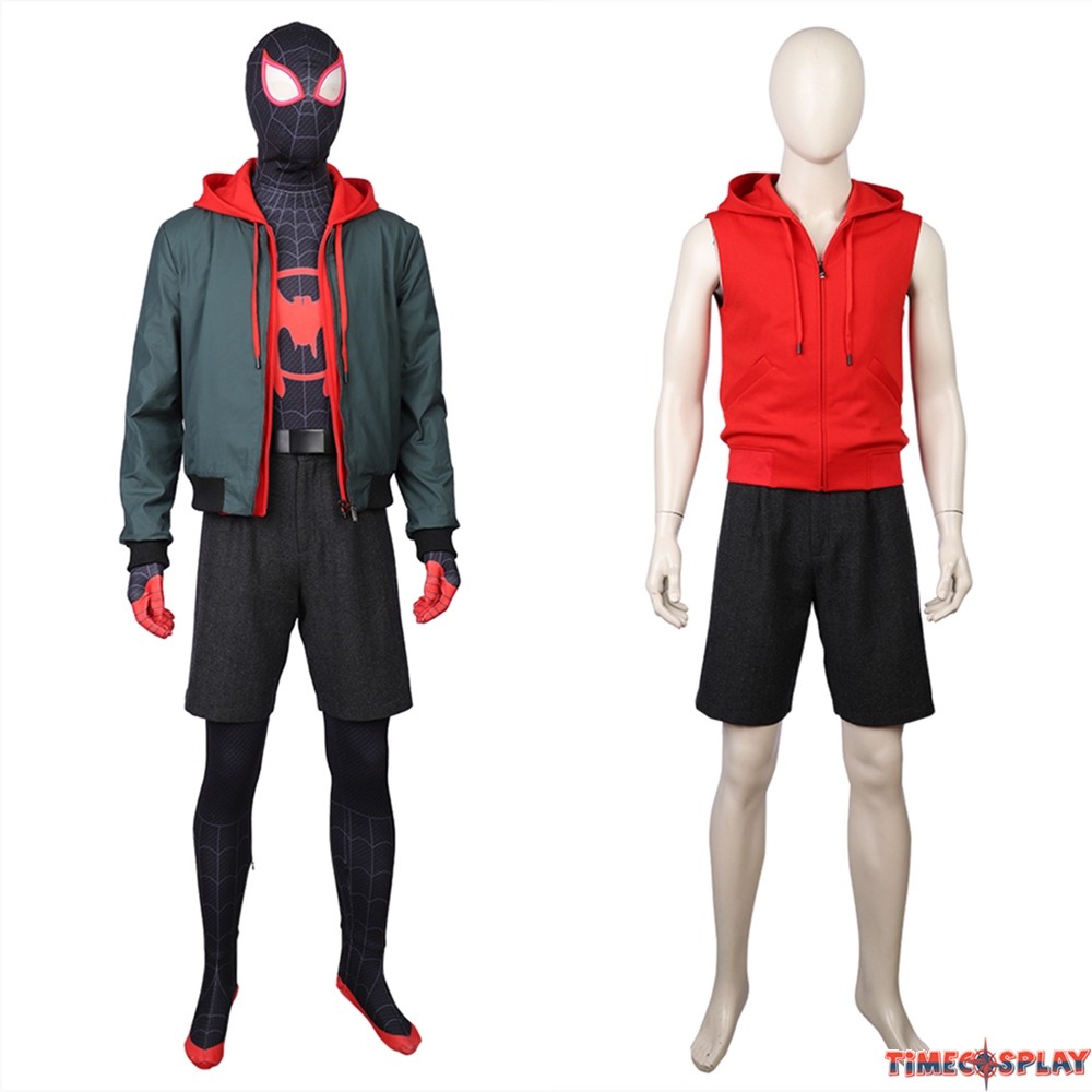 Spider-Man: Into the Spider-Verse Miles Morales Cosplay ...