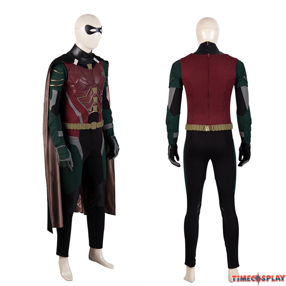 Titans Robin Cosplay Costume Deluxe Version