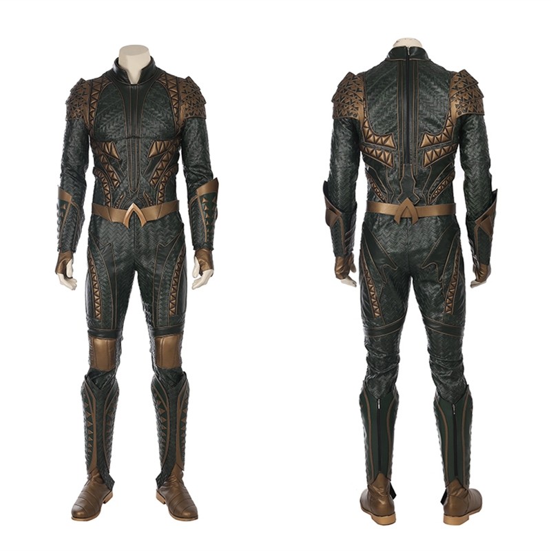 Justice League Aquaman Cosplay Costume Orin Arthur Curry Deluxe Costume