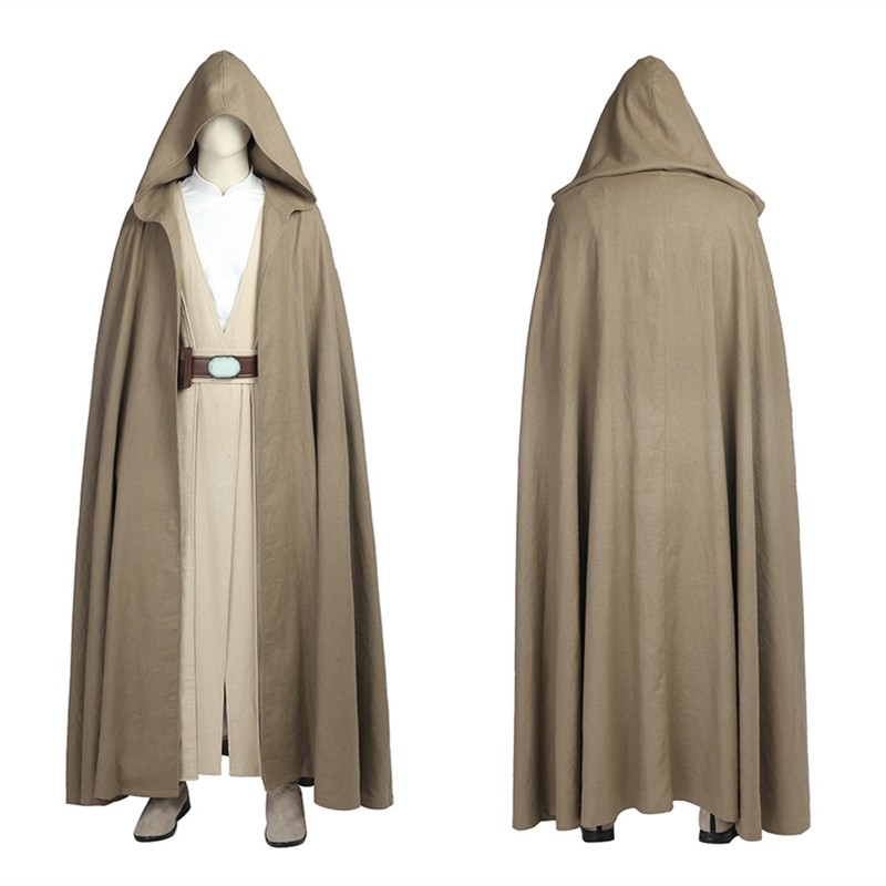 Star Wars 8 The Last Jedi Luke Skywalker Cosplay Costume