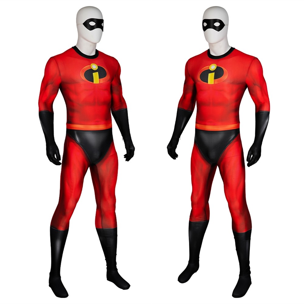 The Incredibles Bob Parr Cosplay Jumpsuit