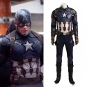 Civil War Captain America Cosplay Costume - Deluxe Version
