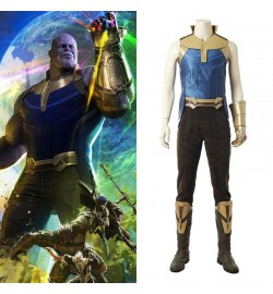 Avengers Infinity War Villain Thanos Cosplay Costume