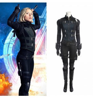 Avengers Infinity War Black Widow Costume Natasha Romanoff Deluxe Costume