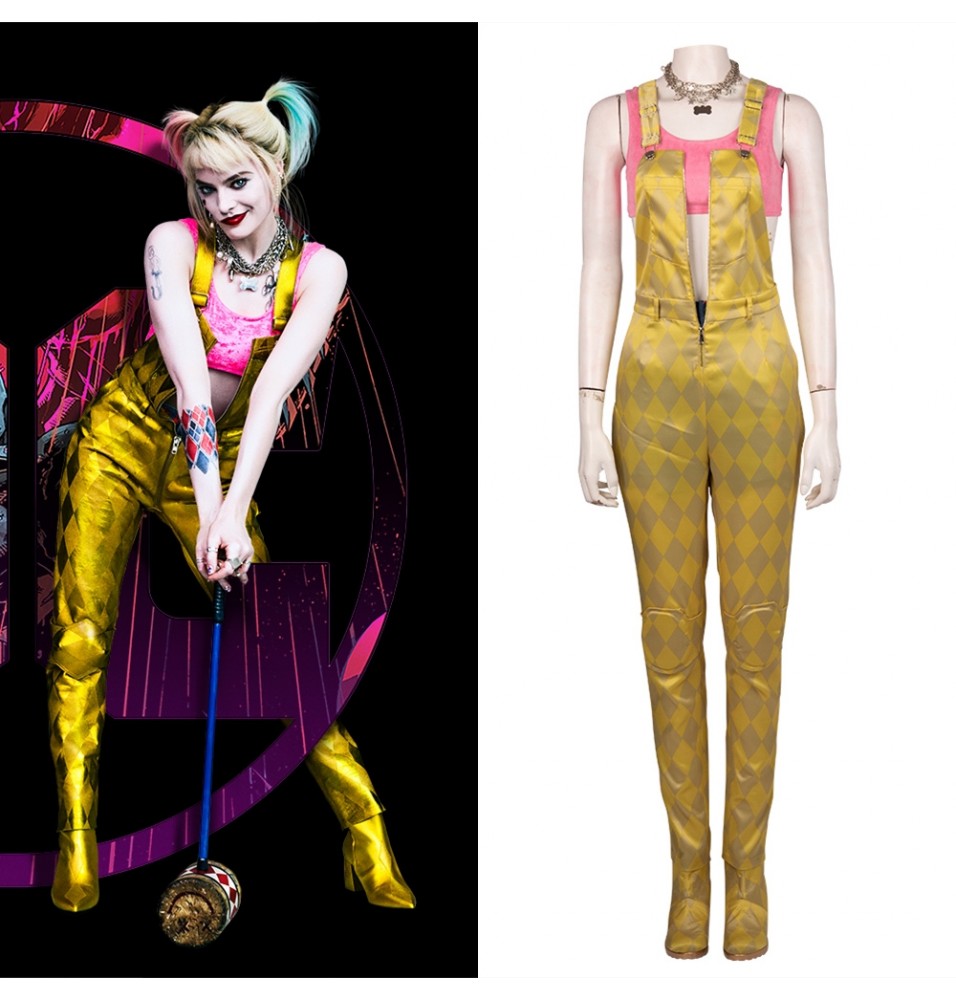 Birds of Prey Harley Quinn Cosplay Costumes Outfit
