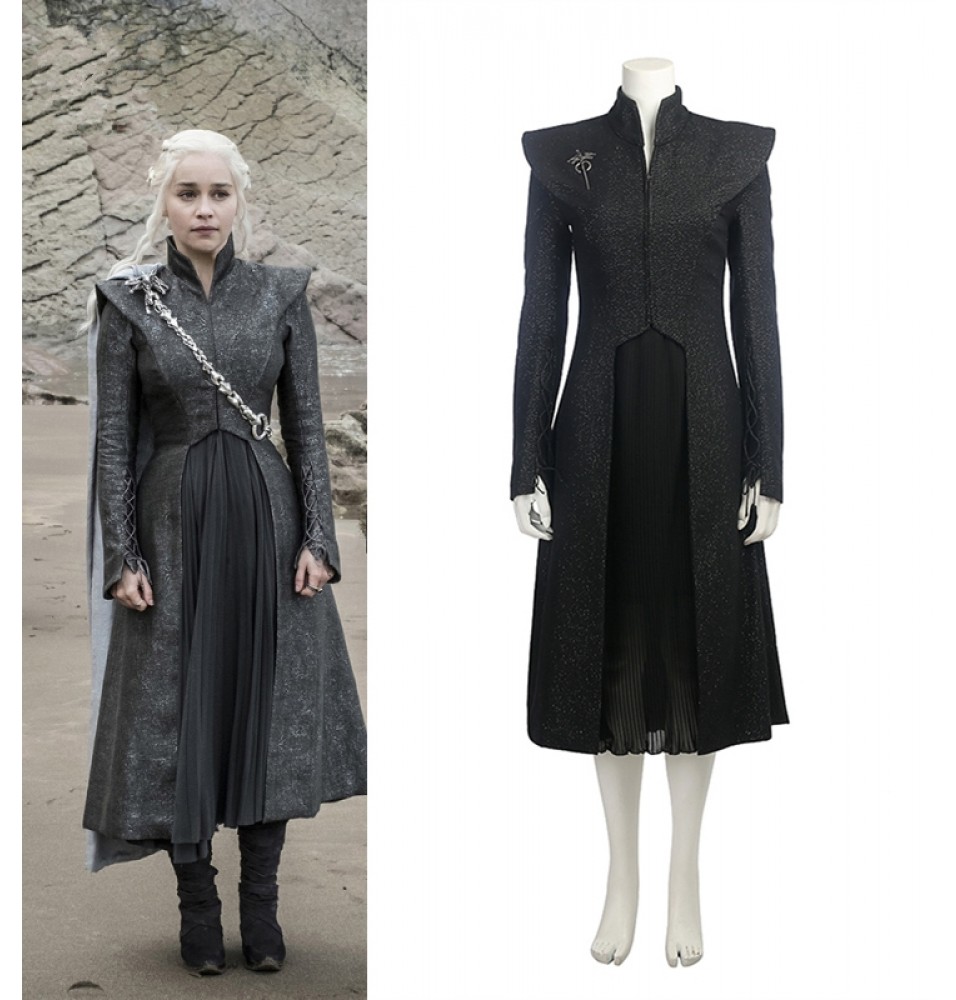 Game of Thrones 7 Daenerys Targaryen Costume Cosplay