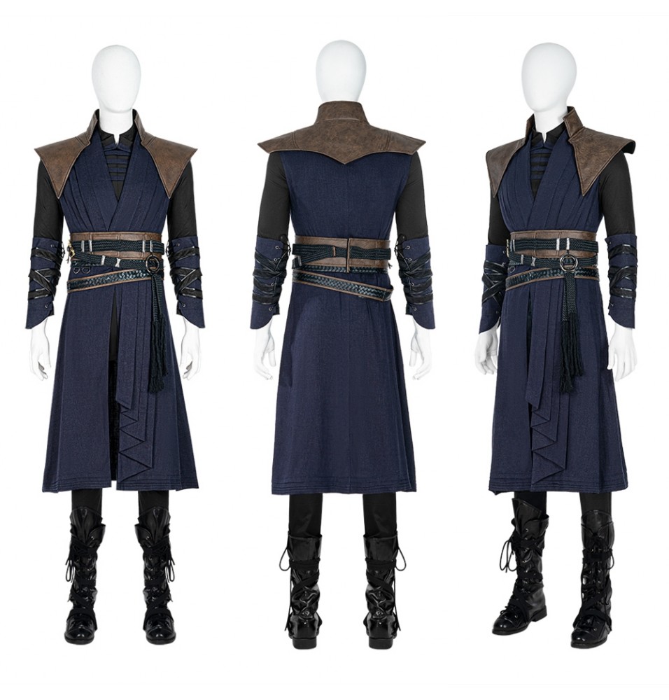 Multiverse of Madness Evil Doctor Strange Blue Cosplay Costume