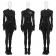 Black Widow Yelena Belova Cosplay Costume Black Suit