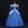 Disney Princess Cinderella Cosplay Gorgeous Dress Costume 