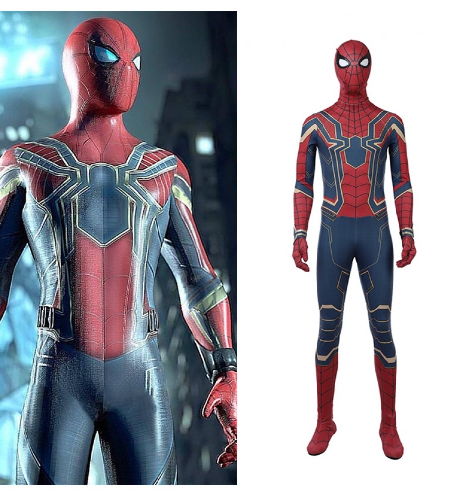 2018 Avengers Infinity War Spiderman Cosplay Costume