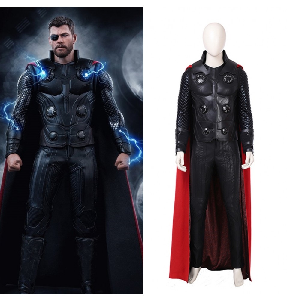 Avengers Infinity War Thor Costume Thor Costume Deluxe Version