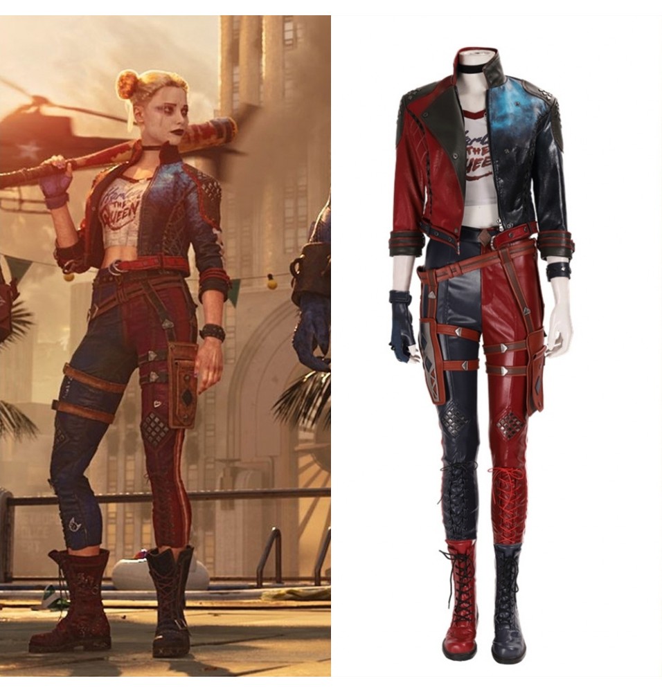 Suicide Squad: Kill The Justice League Harley Quinn Cosplay Costume