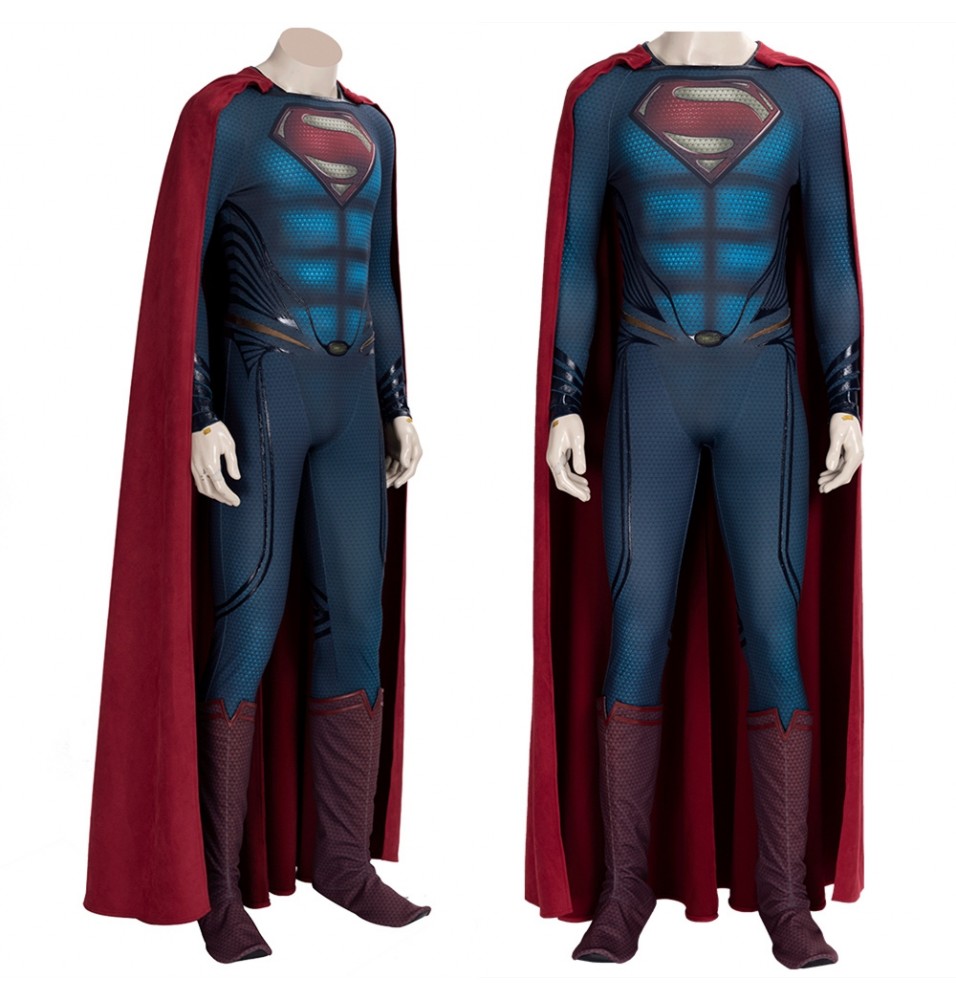 Superman 2: Man of Steel Superman Cosplay Costume
